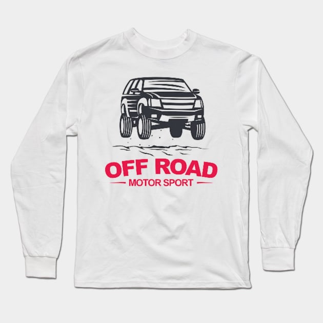 OFF - ROAD motorsport Long Sleeve T-Shirt by MOTOSHIFT